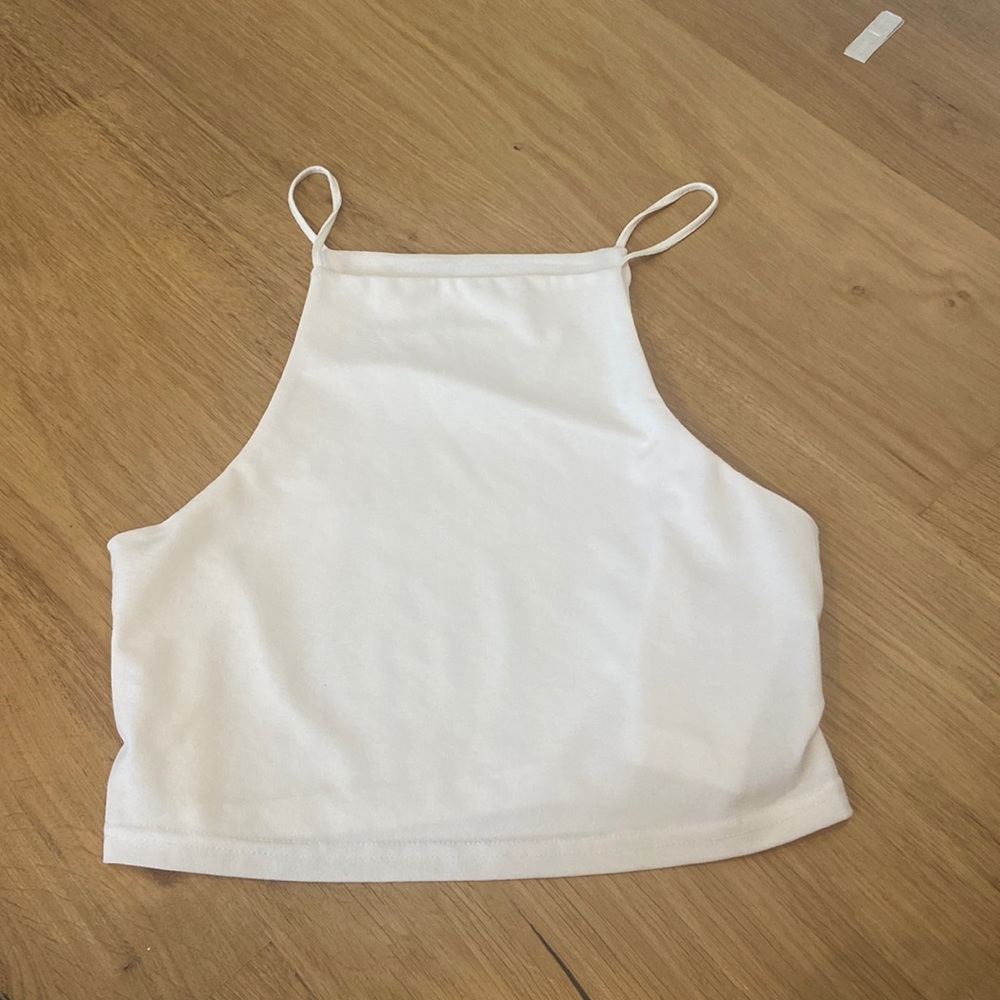 White tank top